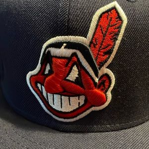 Cleveland Indians/Guardians fitted hats size 8
